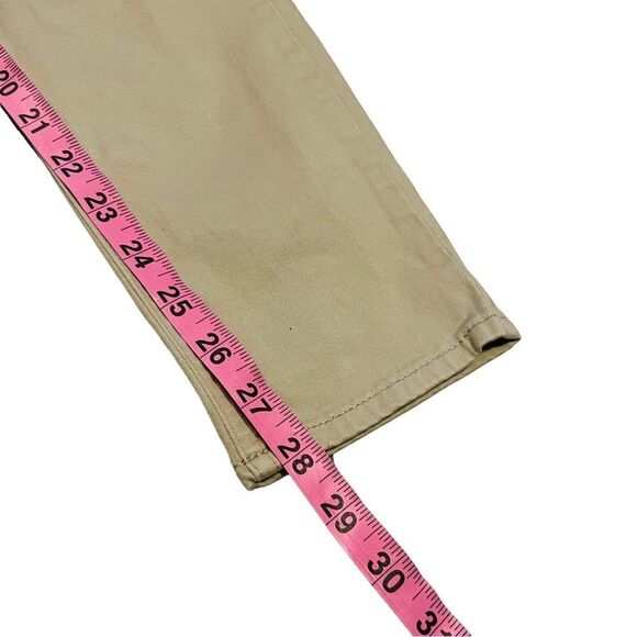 10/$25🦋 Arizona Khaki Mid Rise Skinny Pants - Size 7 - Picture 9 of 12